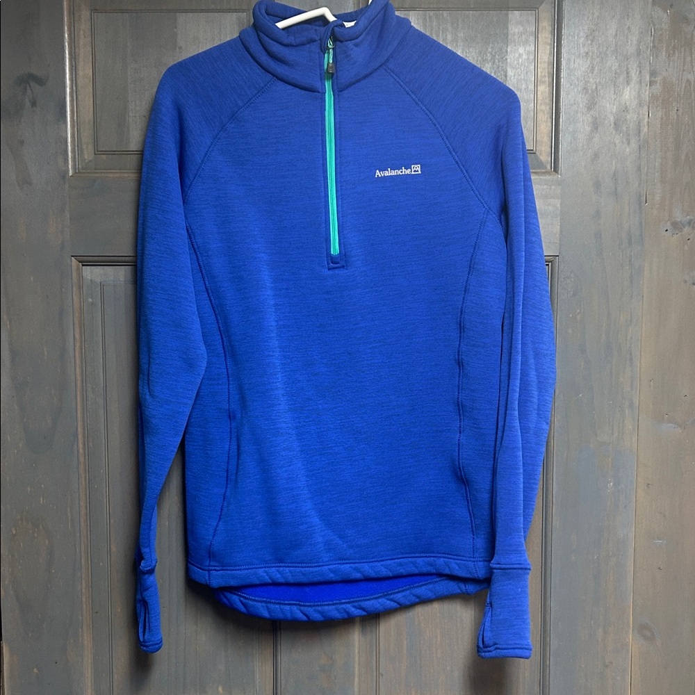 Avalanche Royal Blue Pullover with Teal Accent